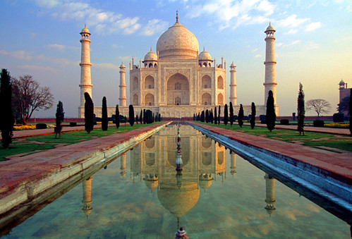 India - Taj Mahal at dawn