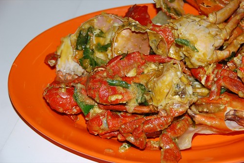 salted eggs crab