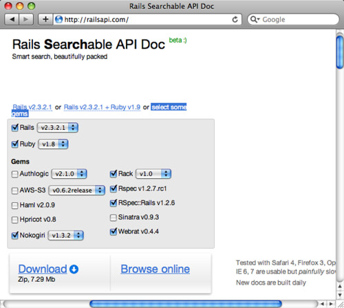 Rails Searchable API Doc