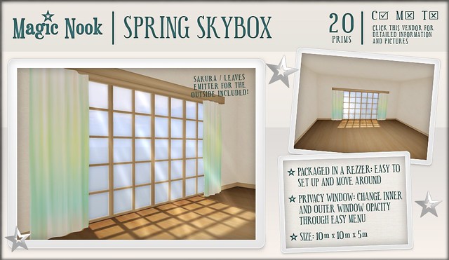 [MAGIC NOOK] Spring Skybox