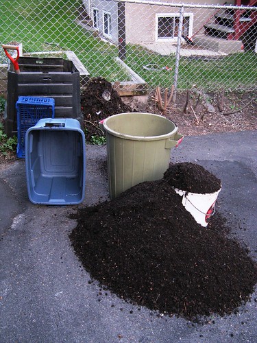 Time to harvest the compost