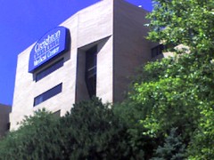 Creighton University medical center - a view from east