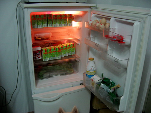 The fridge is full!