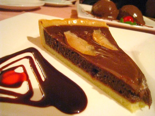 iceyuwen님이 촬영한 Pear & Chocolate Tart.