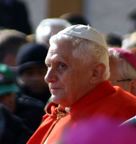 pope benedict xvi scary. dear Pope Benedict XVI was
