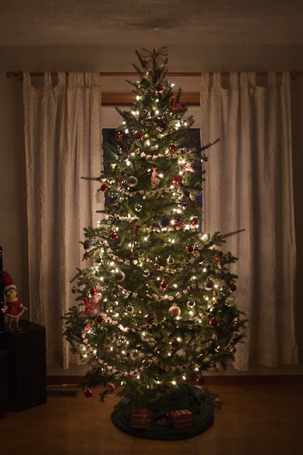 The Ragfield family Christmas tree