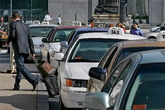 Taxis at Union Station