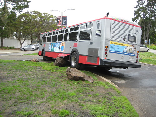 More Muni Training Bus Accident FAIL