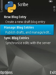 wordpress symbian