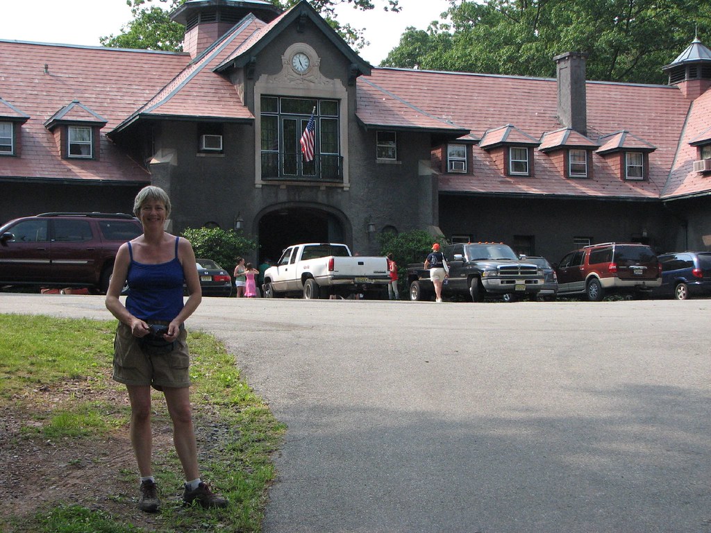 Mrs. TigerHawk at the United States Equestrian Team training grounds in Gladstone, New Jersey