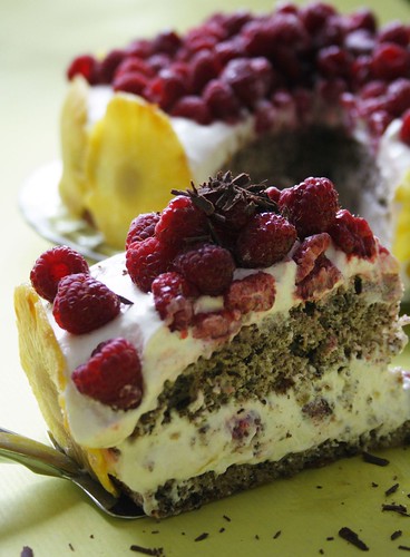Raspberry & Pineapple Cake