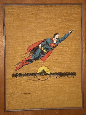 My Superman bulletin board without any items