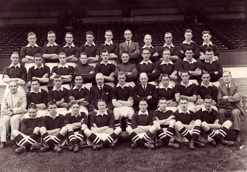Manchester United 1936-37 team photograph