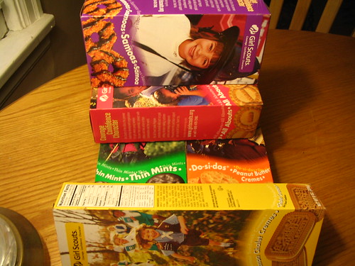 girl scout cookies via chattycha on flickr