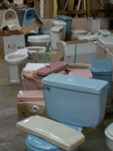 Toilets at Community Forklift