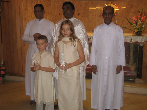 First Communion celebrants