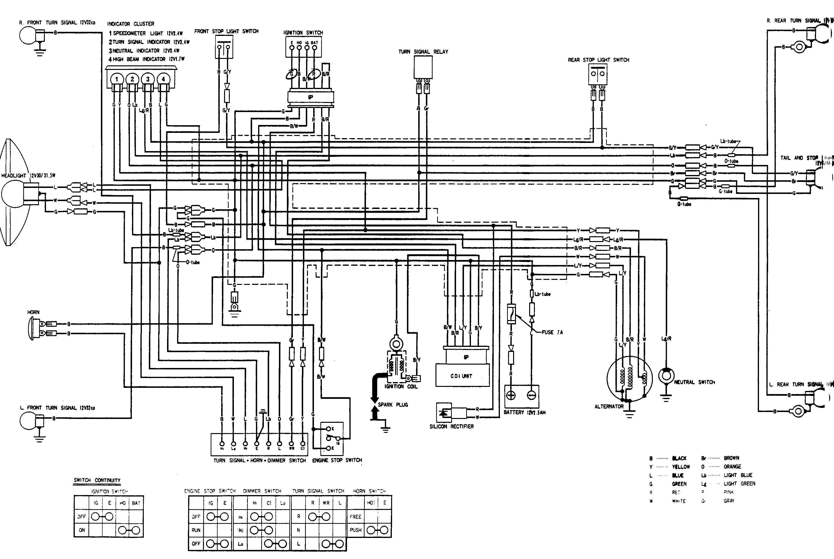 1982 Honda mb5 wiring diagram #5