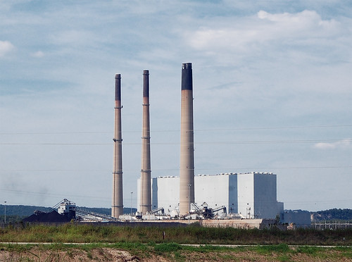 Ameren UE Labadie Power Plant, in Labadie, Missouri, USA