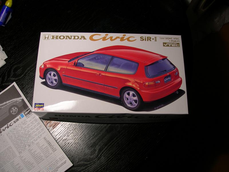Hasegawa 124 Scale Honda Civic SIRII EG6