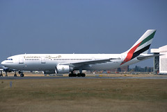 Emirates A300-605R A6-EKD LHR 12/08/1995