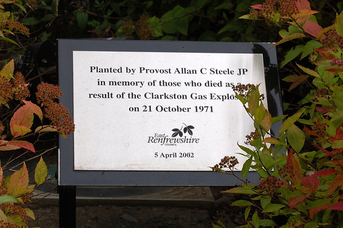 Remembering the Clarkston Disaster. If you want to see the plaque then go to
