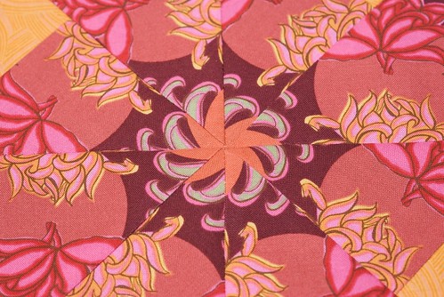 Kaleidoscope Quilt "Empress Bouquet"