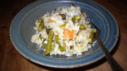 Lemon/Ginger Risotto with Vegetables