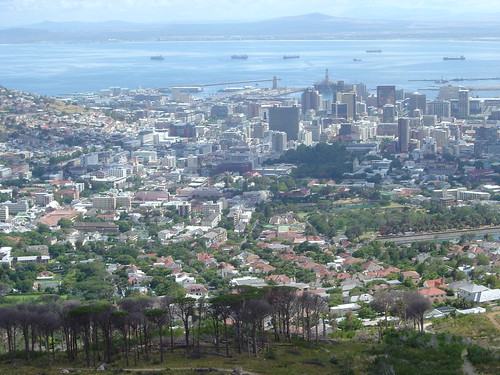 View of Cape Town Centre from Table Mountain