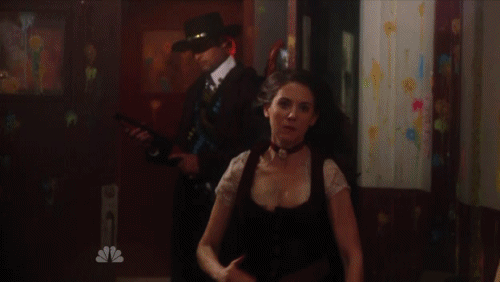 alison brie gif community. Alison Brie Running: Animated