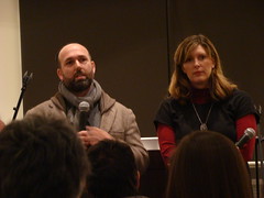 Marc and Sara Schiller Speaking at the Wooster Collective Urban Art Lecture