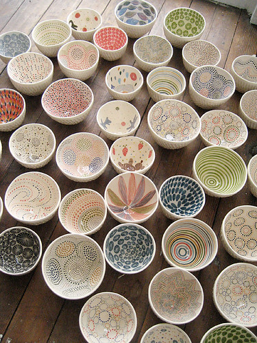 painted bowls