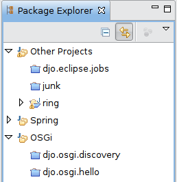 Package Explorer avant