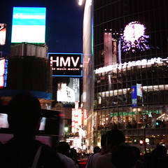 【写真】ミニデジで撮影した渋谷駅前のビル群
