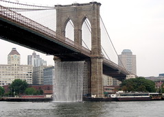 Brooklyn Bridge "Waterfall"