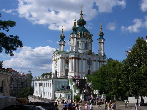 Kyiv: St. Andrews Church ©  Jean & Nathalie