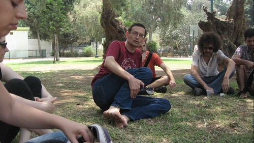 Blogger meeting with Dov Khenin