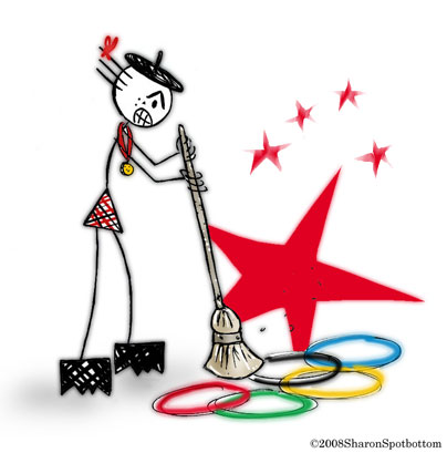 sharon sweeps olympics
