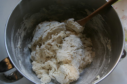 dough just after forming