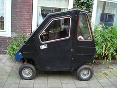Carro para pessoas com dificuldade de locomoção na Holanda