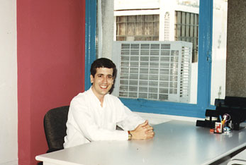 Ming in his first office