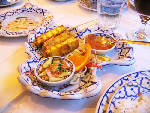 Tofu Satay at Amarin