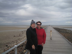 On the pier at Port Germaine