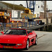 Ferrari F355 Spider in the harbour