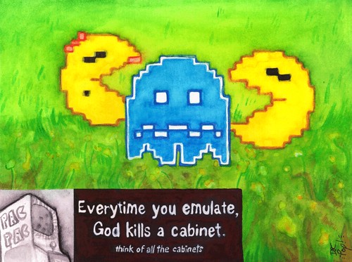 Every Time You Emulate, God Kills a Cabinet.