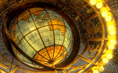 Los Angeles Library Globe