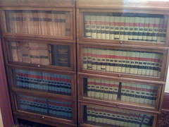 Law books in Chase County, Kansas