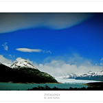 El glaciar Perito Moreno en la lejanía