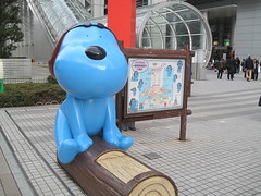 Laugh 犬 - 台場富士電視台