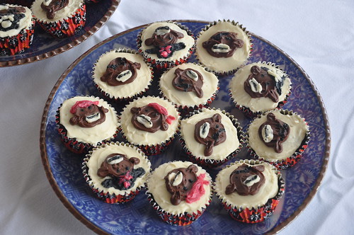 Pirate Monkey Cupcakes