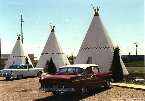 Teepee motel on Route 66